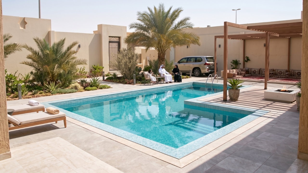 Finished Luxury Pool